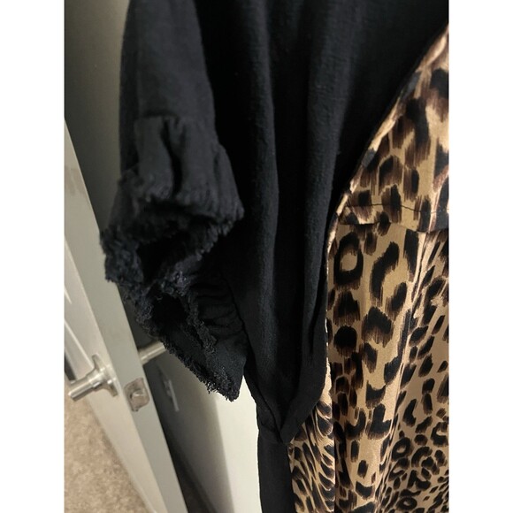 Bad Little Country Girl Short sleeve Aninal Print Casual Tunic Women’s XL - Picture 4 of 6